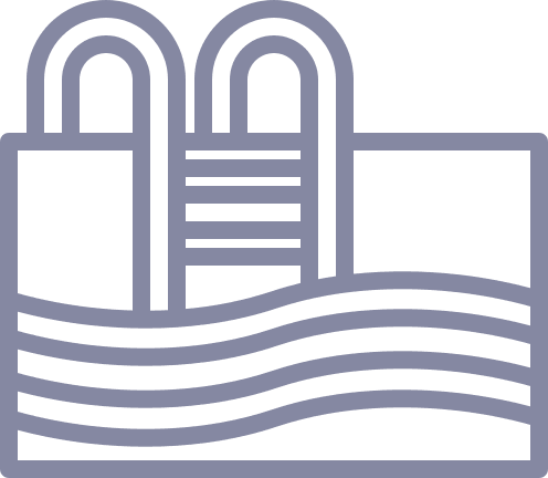 AREA PISCINA CON SOLARIUM